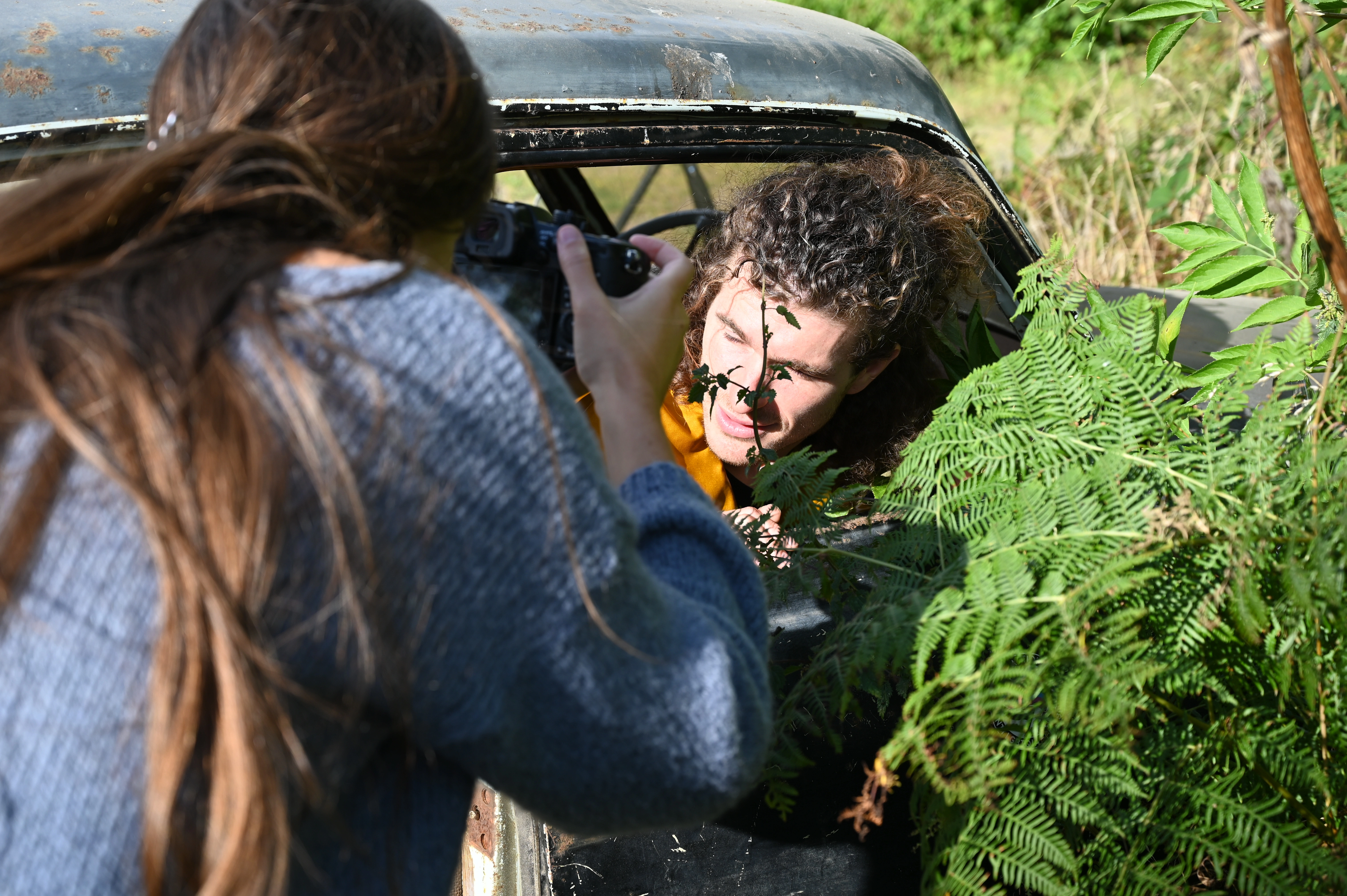 Tournage - plan grue